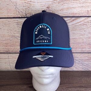 NWT Pukka Mens Mcdowell Mnt Arizona Adjustable Hat Blue